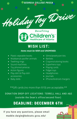 PRSSA HOLIDAY TOY DRIVE