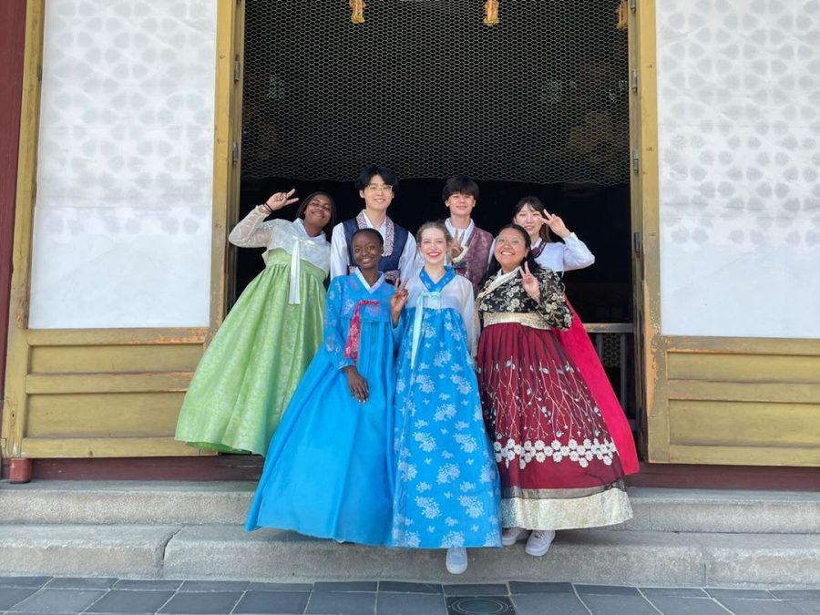 Cameron Alee and other students studying abroad embrace South Korean culture and language