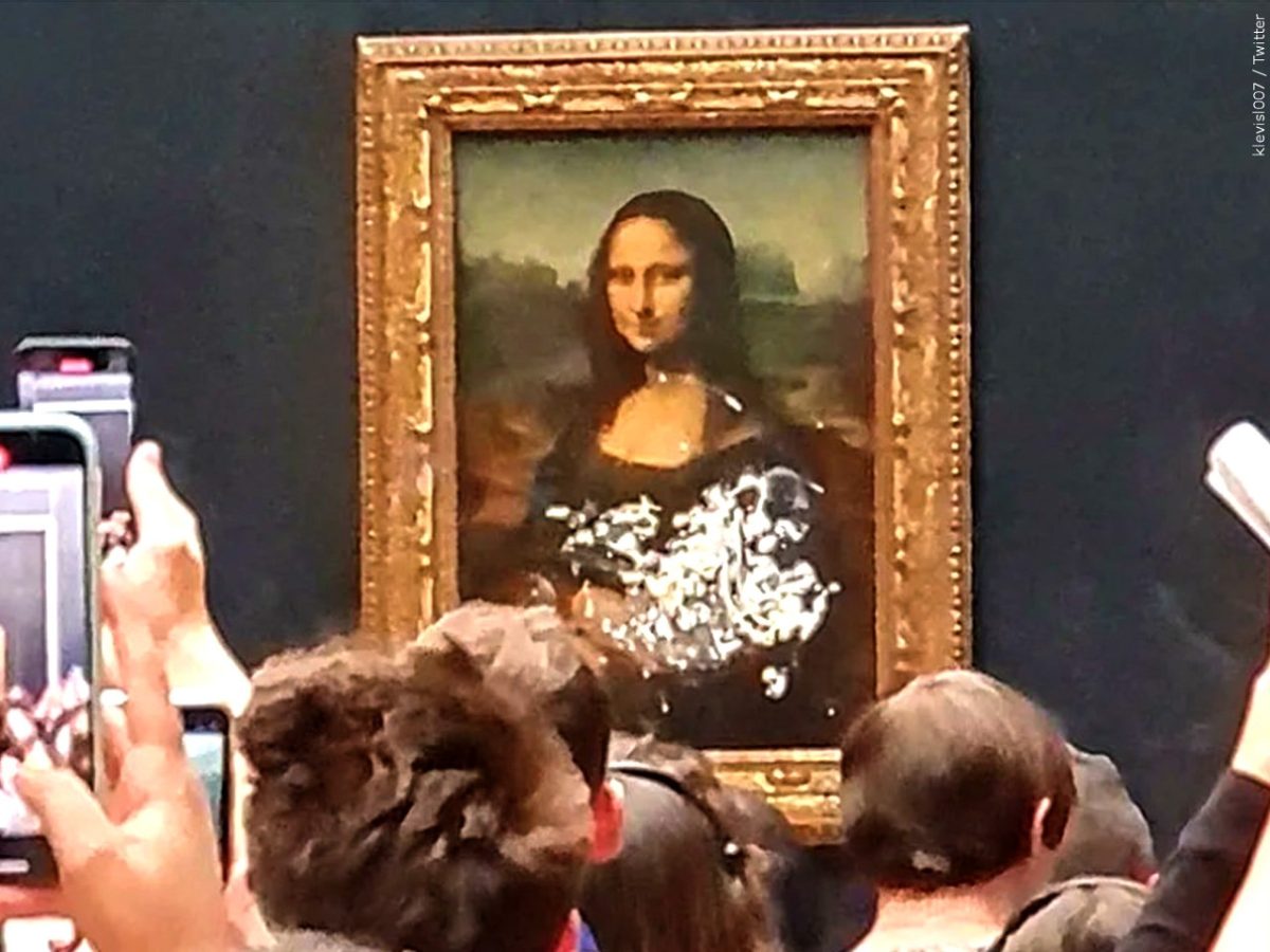 Mona Lisa meets climate change