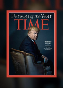 Donald Trump's Time Person of the Year Cover 