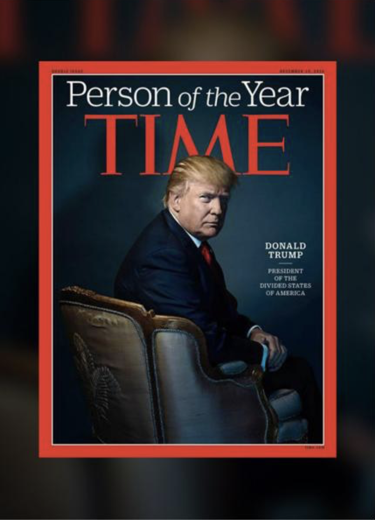 Donald Trumps Time Person of the Year Cover 
