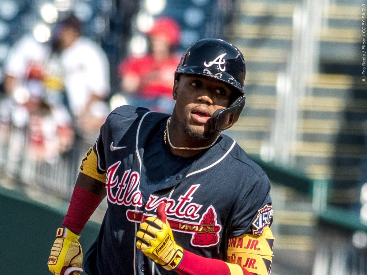 Braves outfielder Ronald Acuña Jr.