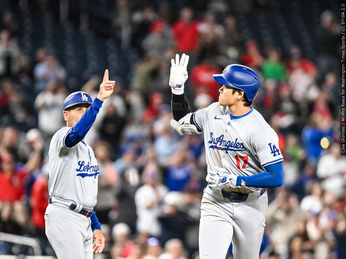 Los Angeles Dodgers designated hitter Shohei Ohtani