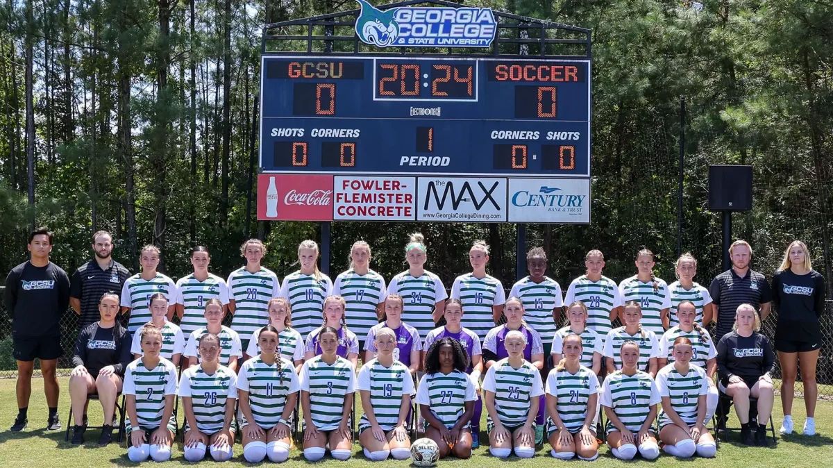 2024 GCSU's women's soccer team picture