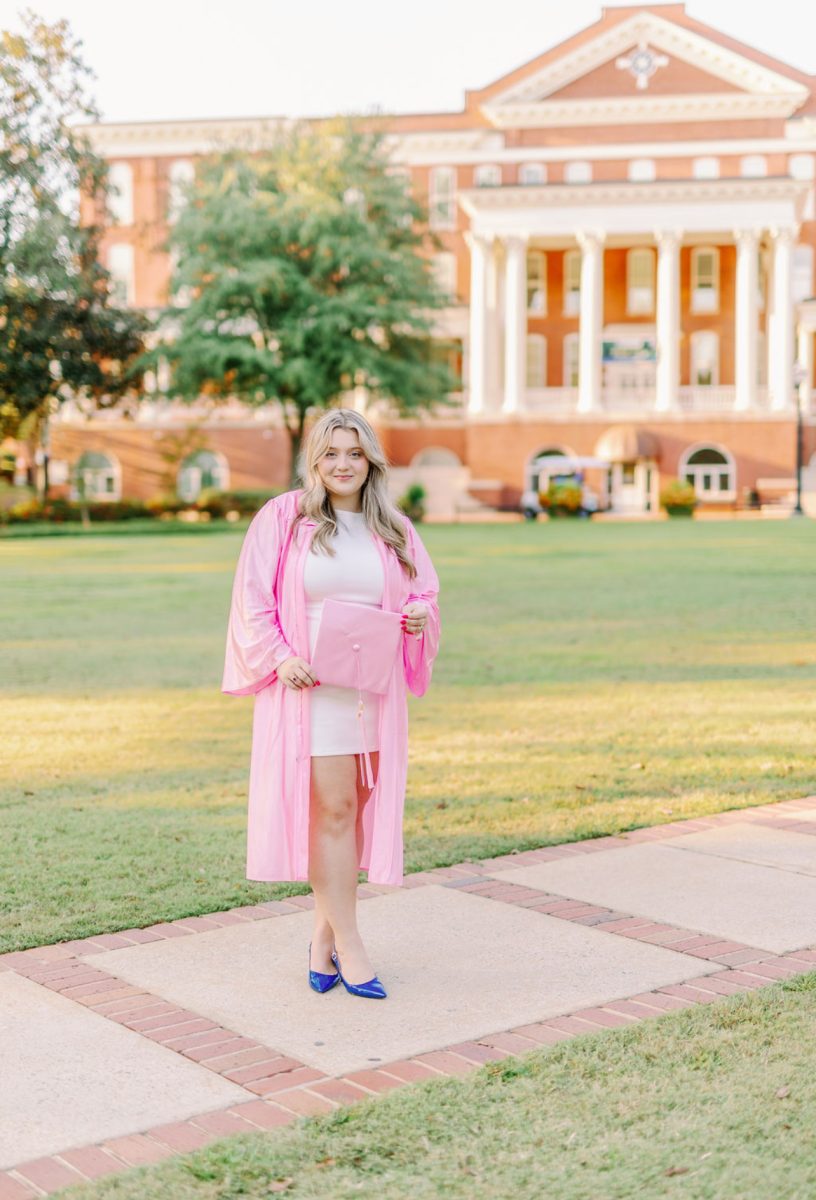 Preparing for graduation at GCSU