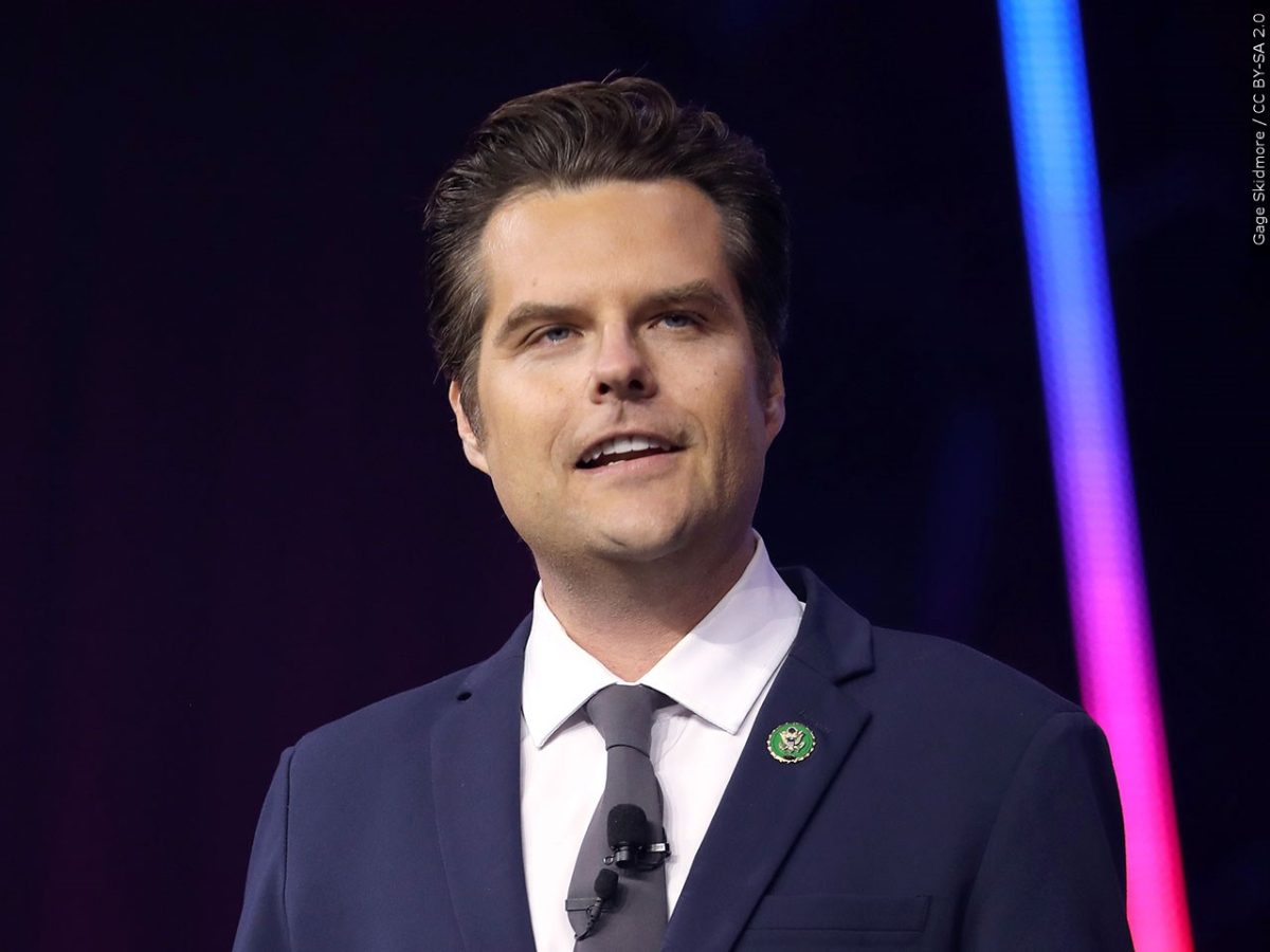 Matt Gaetz, formerly nominated as Attorney General